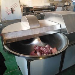 四喜丸子机斩肉机视频 石化街道四喜丸子机斩肉机 汇康食品机械