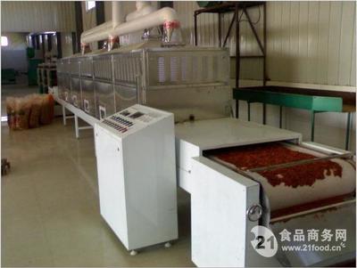 微波辣椒碎烘干杀菌设备_中国济南_调味品设备-